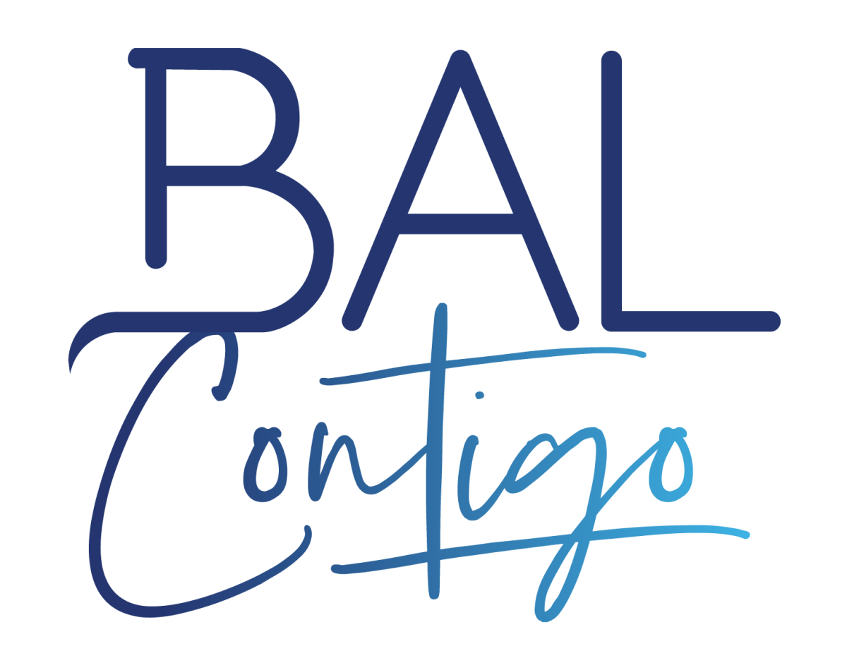 Logo BAL Contigo con tonalidades en degradado azul
